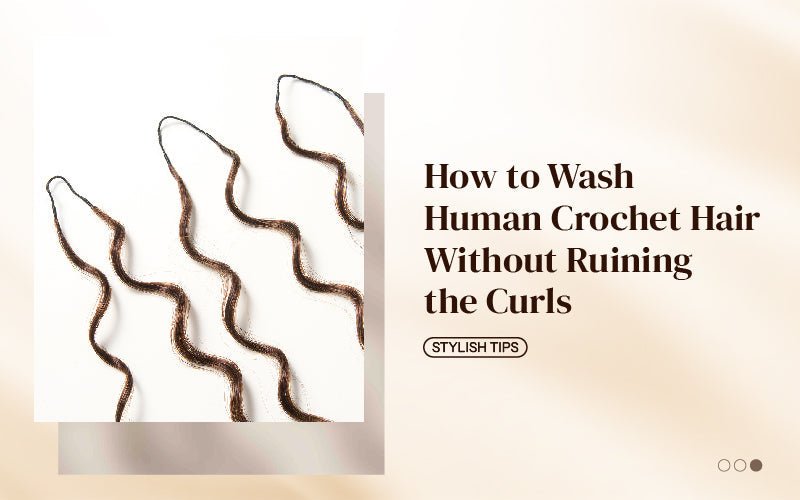 How to Wash Human Crochet Hair Without Ruining the Curls - newmiss hair