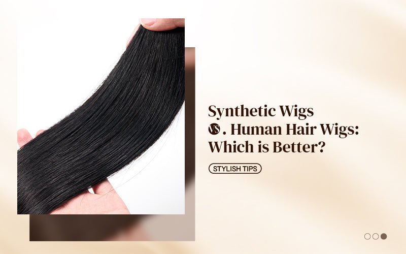 Synthetic Wigs vs. Human Hair Wigs: Which is Better? - newmiss hair