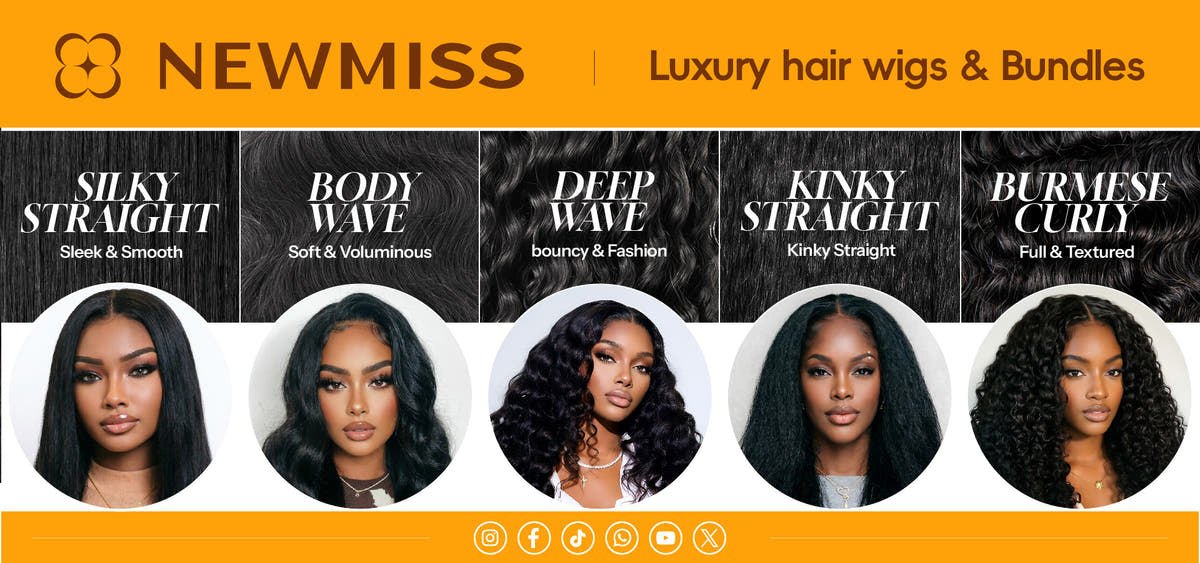 NEWMISS human hair bundles and wigs