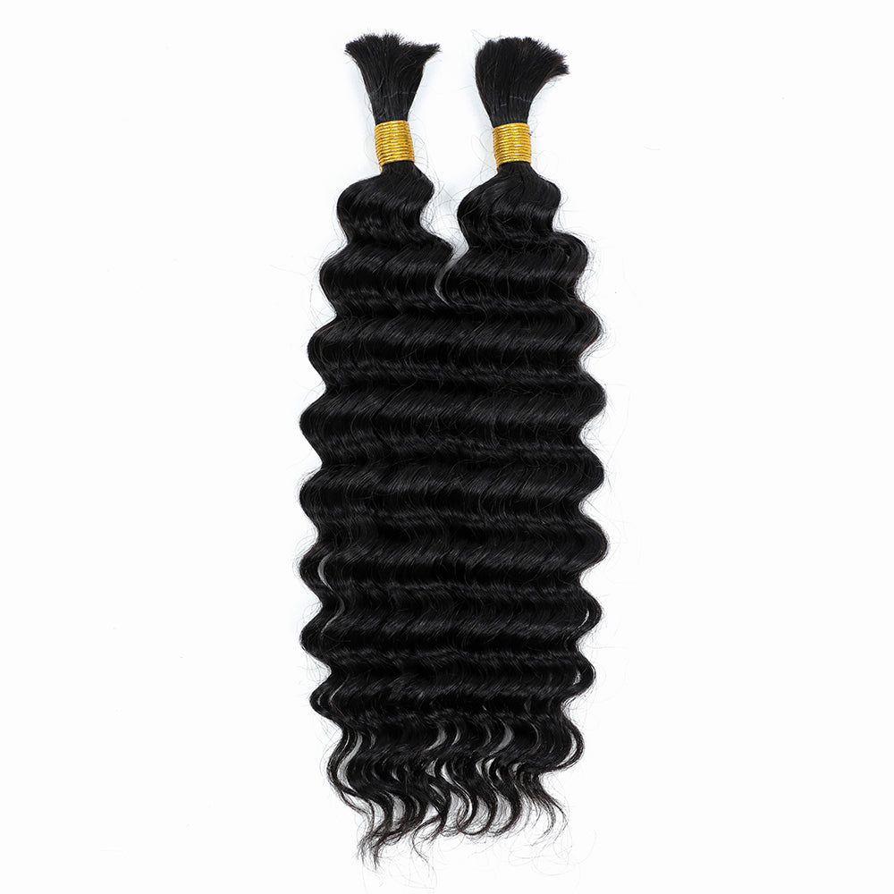 Newmiss Deep Wave Crochet Hair – Easy Installation Curly Human Hair for Protective Hairstyles