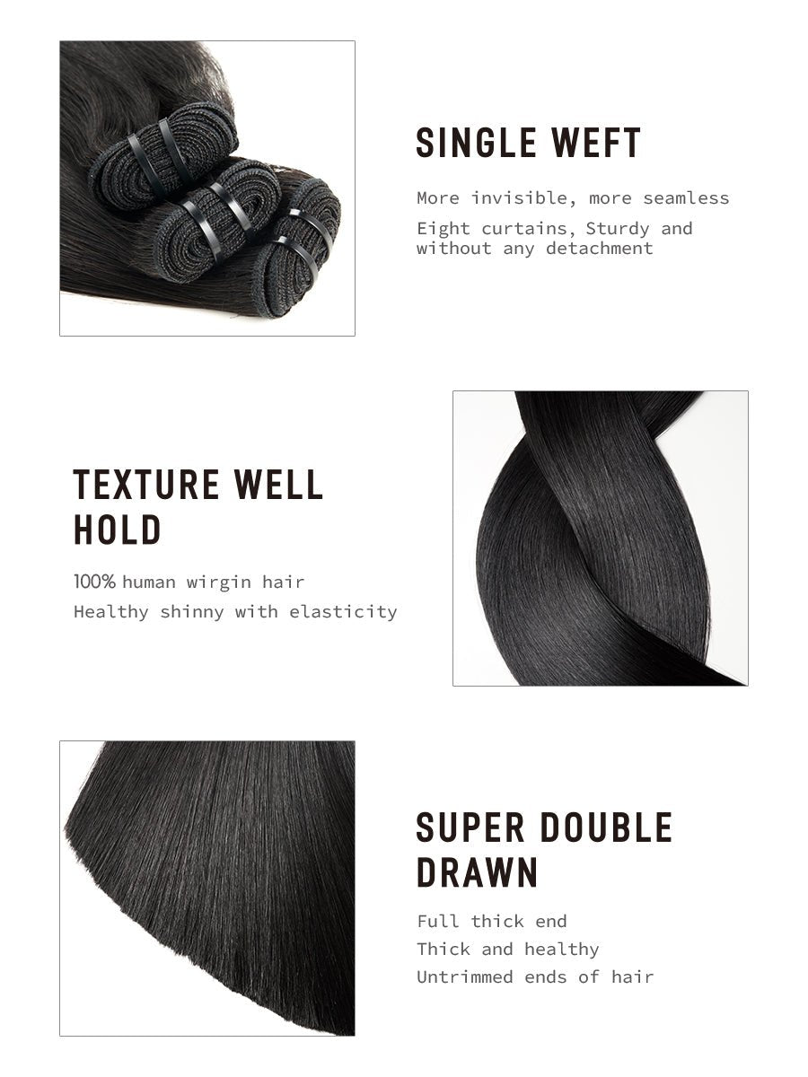 HD Lace Closure Wear Go HD Drawstring Lace Beginner Friendly Wig - newmiss hair