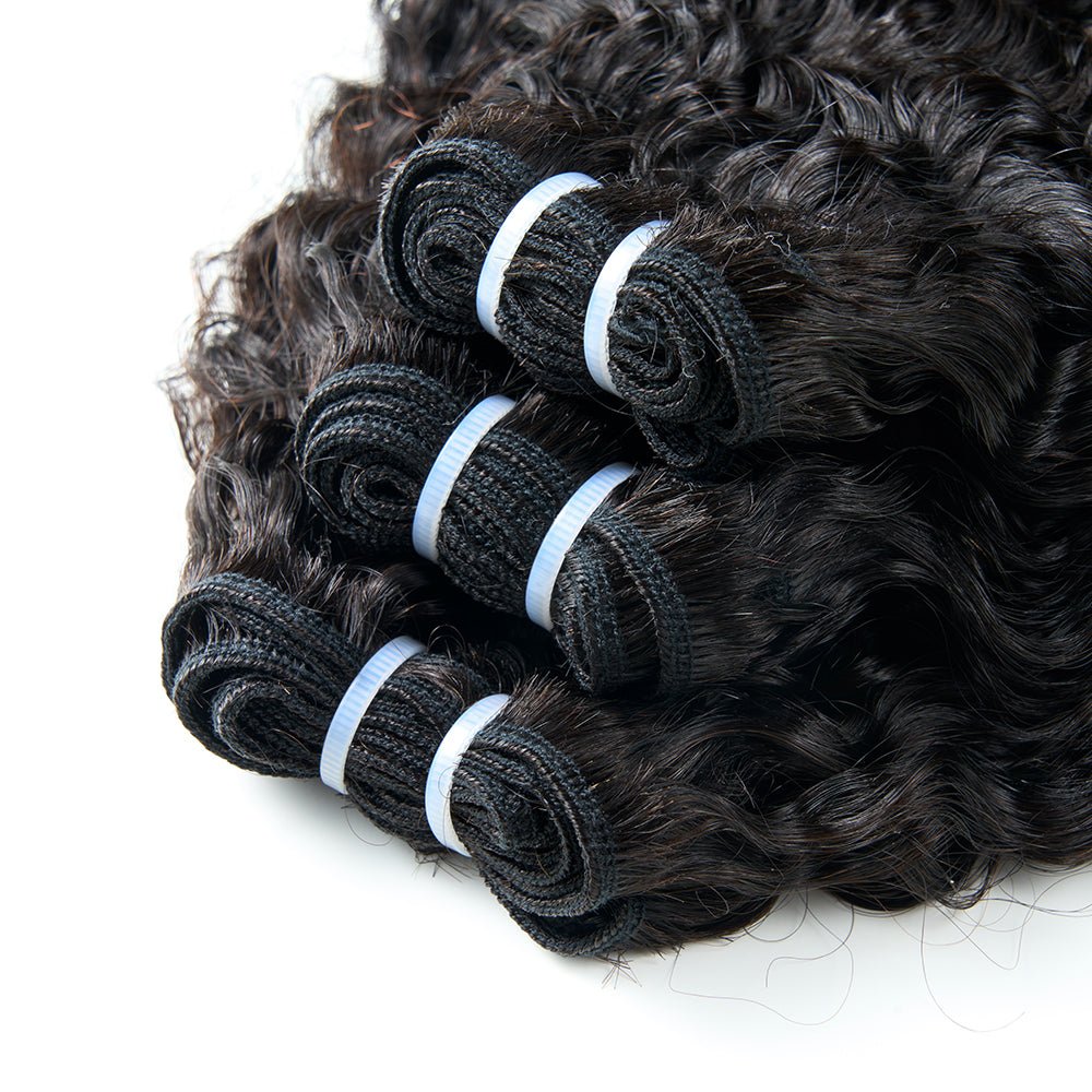 NEWMISS 15A Grade Raw Virgin Burmese Curl Human Hair - 3 Bundles Deal - newmiss hair