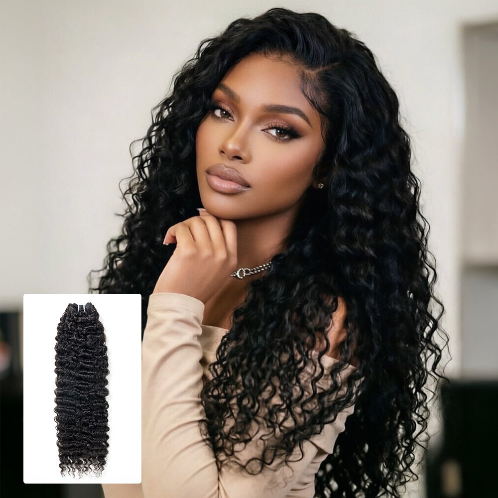 NEWMISS 15A Grade Raw Virgin Burmese Curl Human Hair - 3 Bundles Deal - newmiss hair