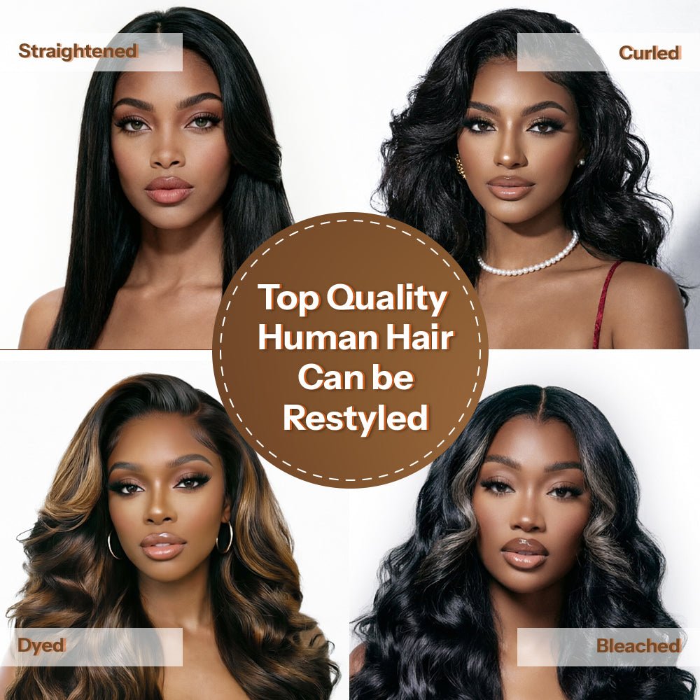 NEWMISS Hair Kim K Middle Part Closure Pre-plucked with Natural Hairline - newmiss hair