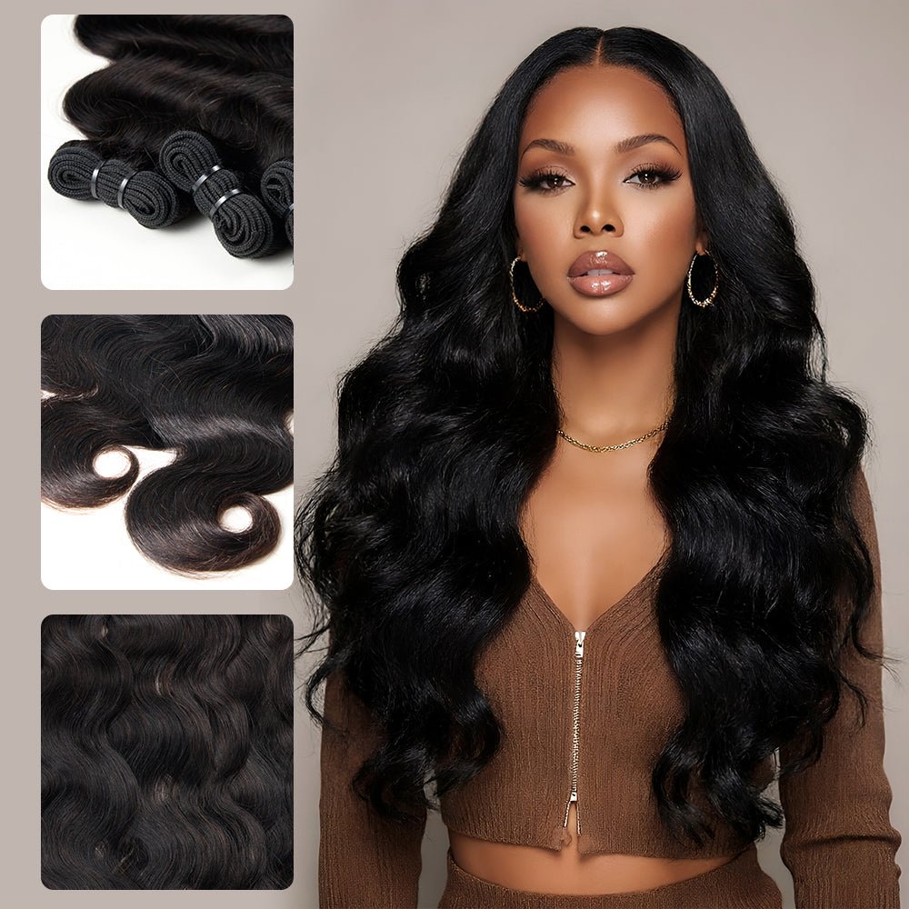 NEWMISS Human hair Bundles 15A Grade Burmese Hair Body Wave Raw Vrigin Hair Natural Color - newmiss hair