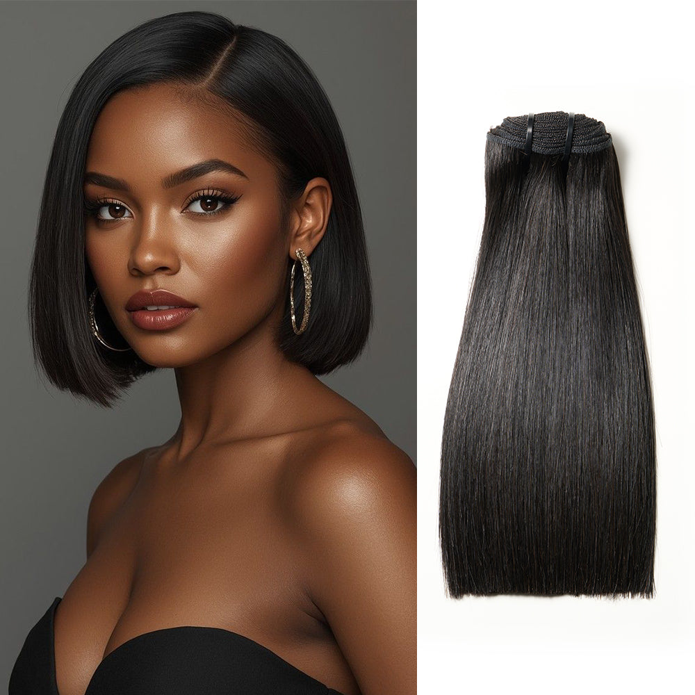 NEWMISS SDD Bone Straight Vietnamese Virgin Hair Natural Color Bundles